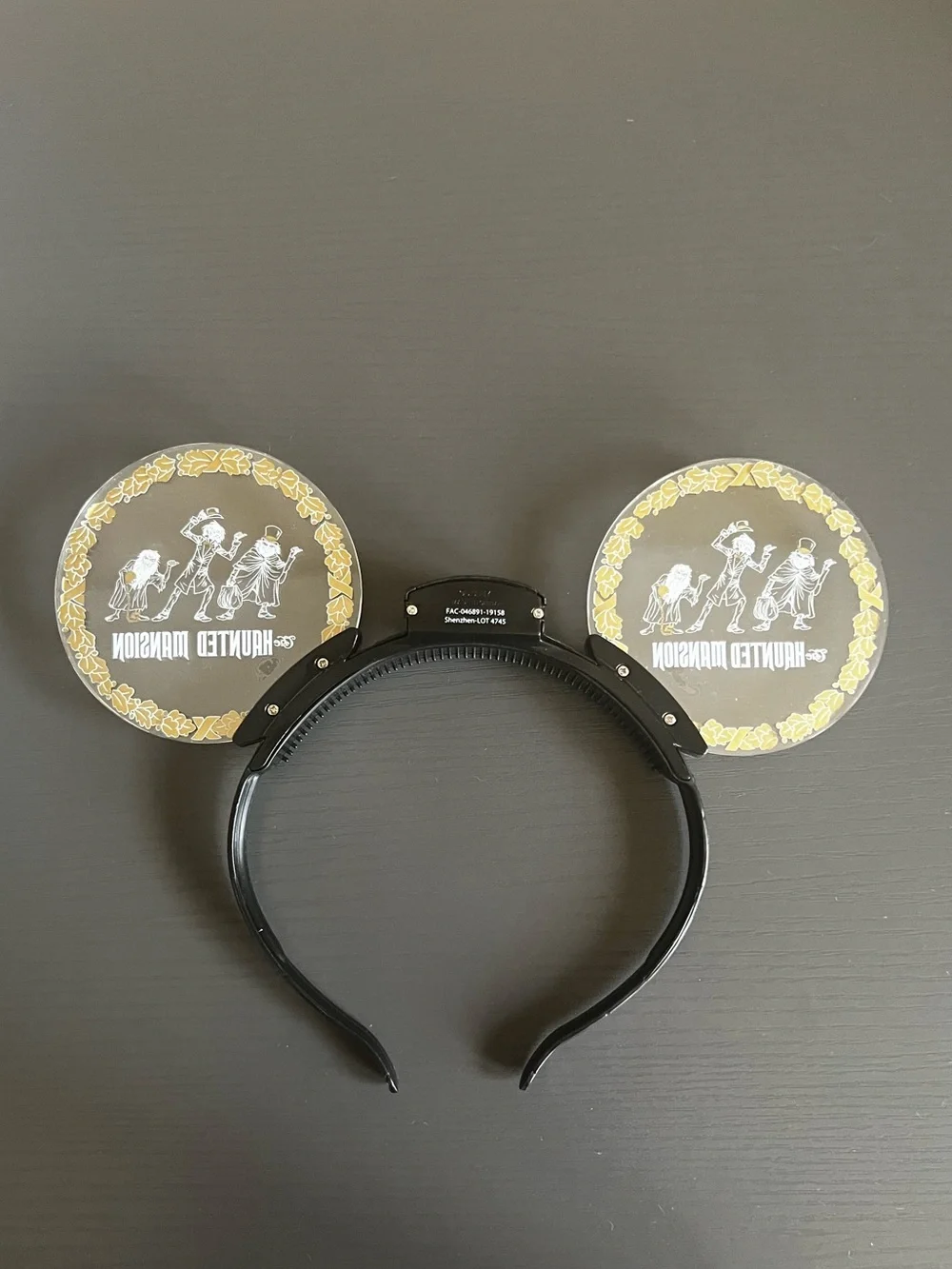 Disney Parks Haunted Mansion 50th Anniversary Light-Up Ear